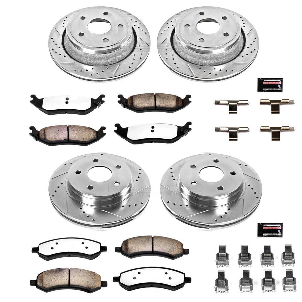 K2164-36 Powerstop Z36 Truck And Tow Brake Kit