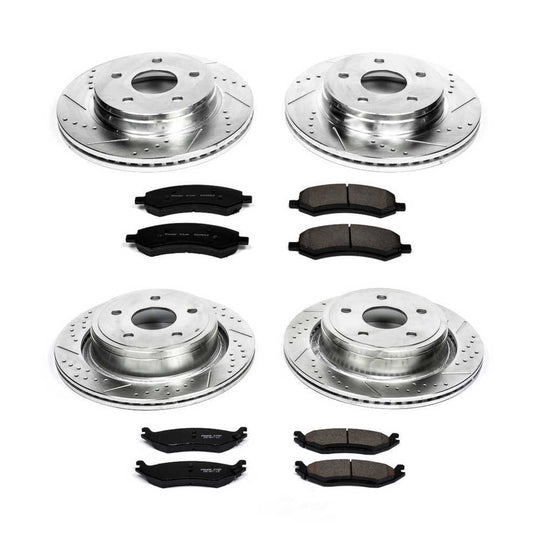 K2164 Powerstop Z23 Evolution Sport Brake Upgrade Kit
