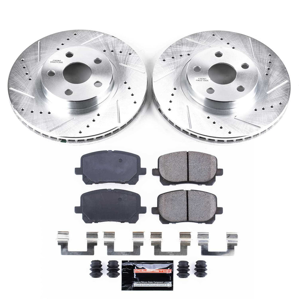 K2316 Powerstop Z23 Evolution Sport Brake Upgrade Kit