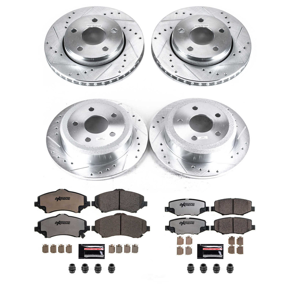 K2798-36 Powerstop Z36 Truck And Tow Brake Kit
