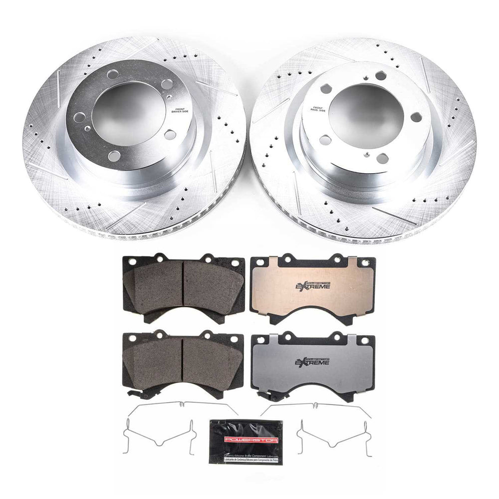 K2952-36 Powerstop Z36 Truck And Tow Brake Kit