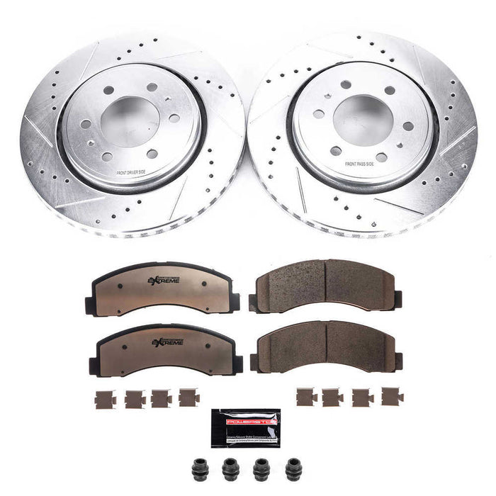 K3167-36 Powerstop Z36 Truck And Tow Brake Kit