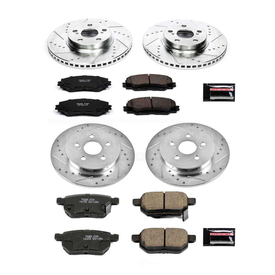 K4140 Powerstop Z23 Evolution Sport Brake Upgrade Kit