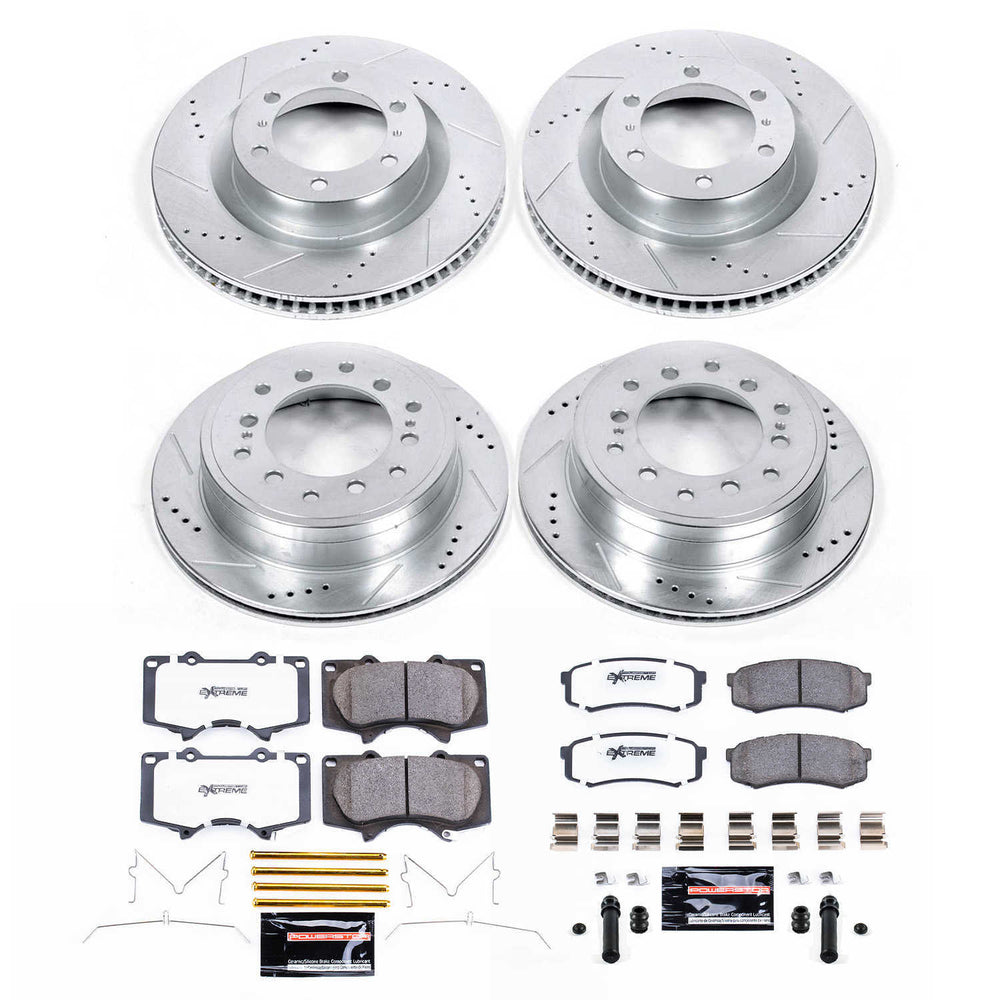 K5874-36 Powerstop Z36 Truck And Tow Brake Kit