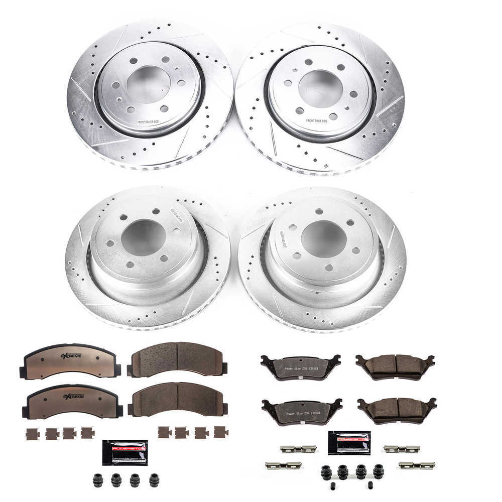 K6268-36 Powerstop Z36 Truck And Tow Brake Kit