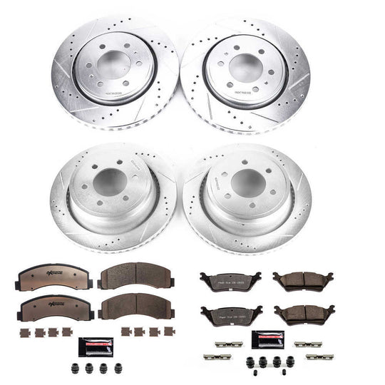 K6268-36 Powerstop Z36 Truck And Tow Brake Kit