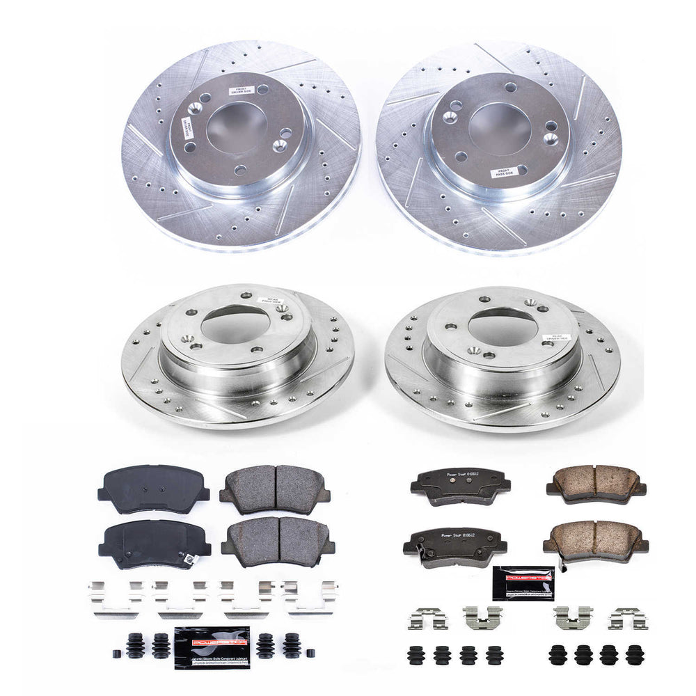 K6504 Powerstop Z23 Evolution Sport Brake Upgrade Kit