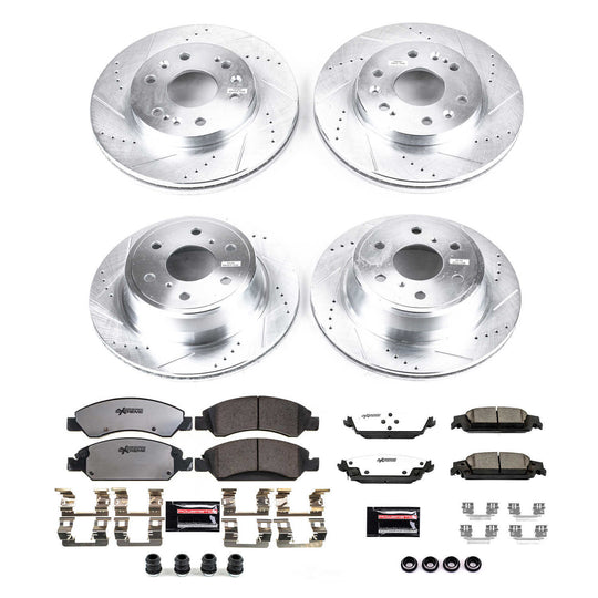 K6560-36 Powerstop Z36 Truck And Tow Brake Kit