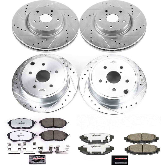 K6932-26 Powerstop Z26 Street Warrior Brake Kit