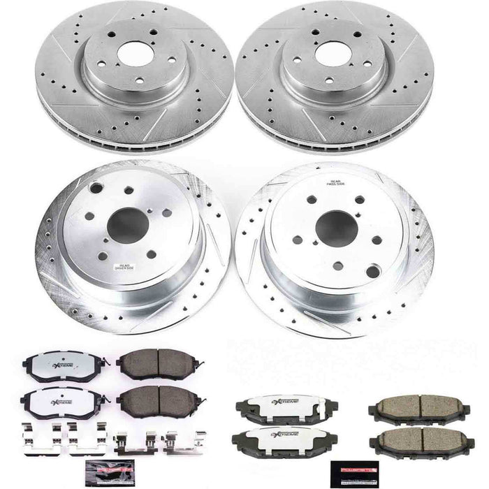 K6932-26 Powerstop Z26 Street Warrior Brake Kit