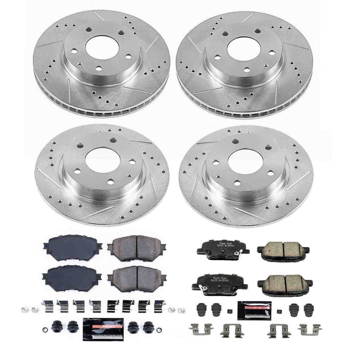 K6973 Powerstop Z23 Evolution Sport Brake Upgrade Kit
