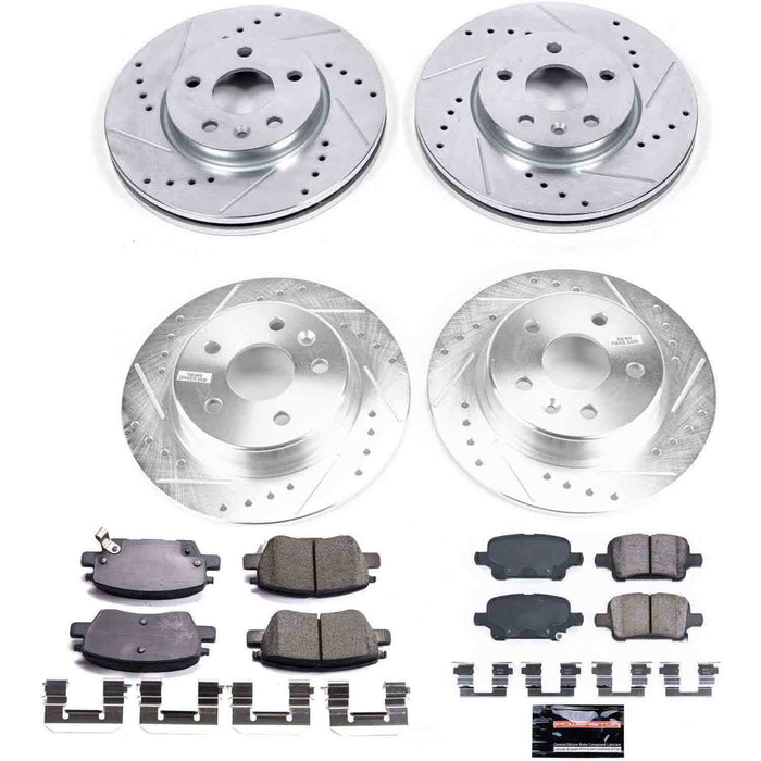 K7561 Powerstop Z23 Evolution Sport Brake Upgrade Kit