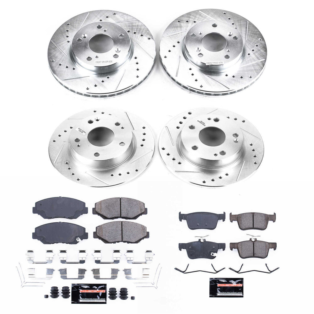 K7574 Powerstop Z23 Evolution Sport Brake Upgrade Kit