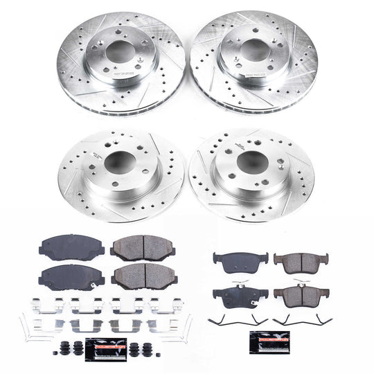 K7574 Powerstop Z23 Evolution Sport Brake Upgrade Kit