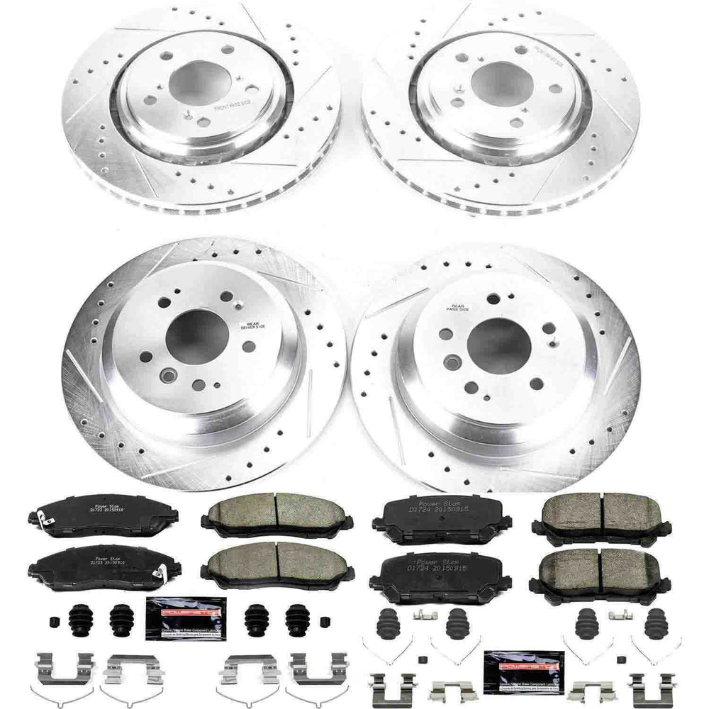 K7576 Powerstop Z23 Evolution Sport Brake Upgrade Kit