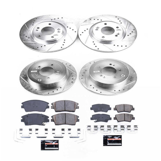 K7581 Powerstop Z23 Evolution Sport Brake Upgrade Kit