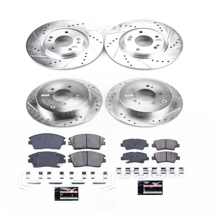 K7581 Powerstop Z23 Evolution Sport Brake Upgrade Kit