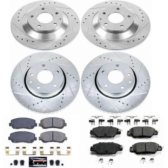 K7609 Powerstop Z23 Evolution Sport Brake Upgrade Kit