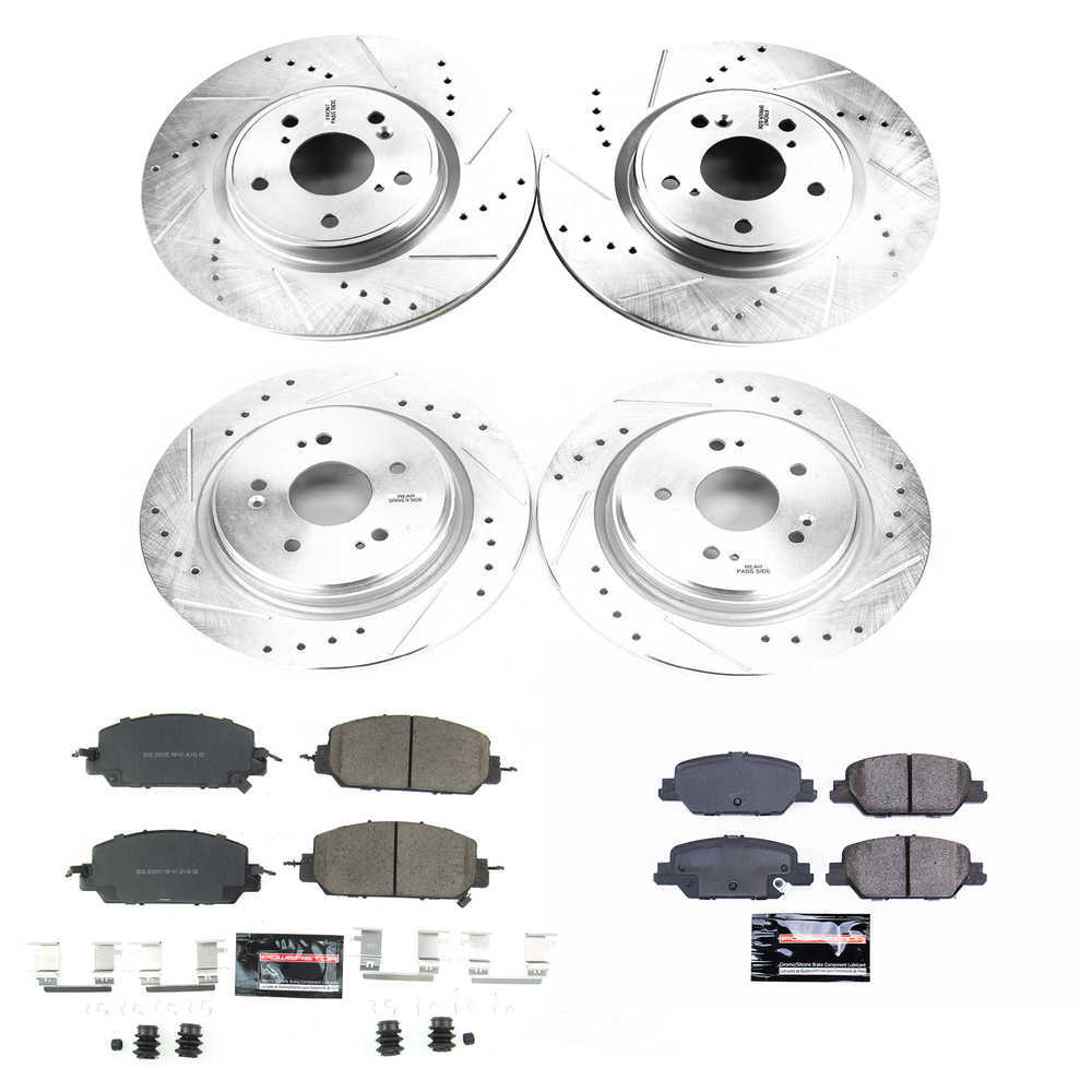 K7873 Powerstop Z23 Evolution Sport Brake Upgrade Kit