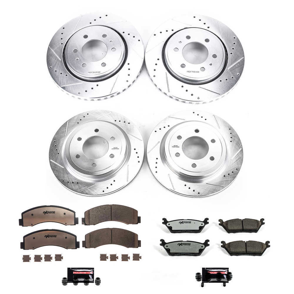 K8026-36 Powerstop Z36 Truck And Tow Brake Kit