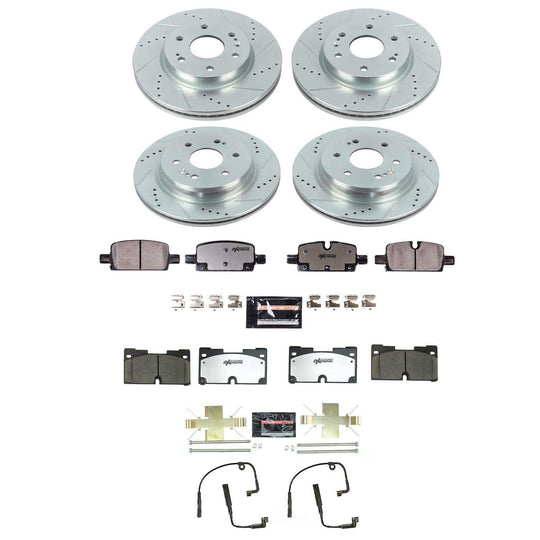 K8171-36 Powerstop Z36 Truck And Tow Brake Kit