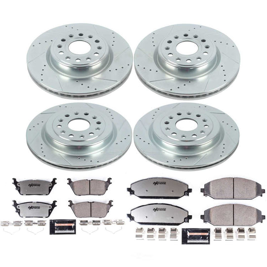 K8182-36 Powerstop Z36 Truck And Tow Brake Kit