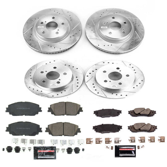 K8348 Powerstop Z23 Evolution Sport Brake Upgrade Kit