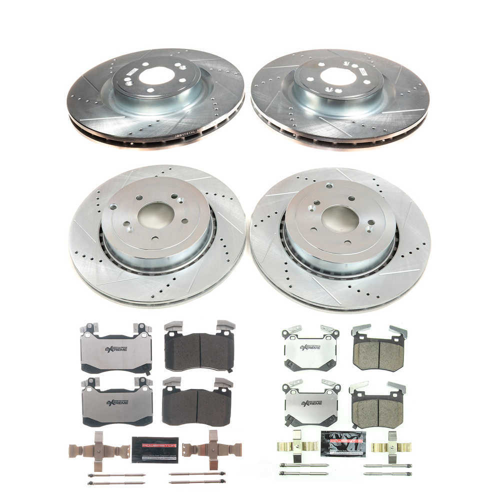 K8510-26 Powerstop Z26 Street Warrior Brake Kit