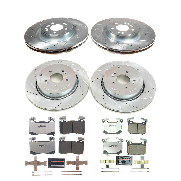 K8510-26 Powerstop Z26 Street Warrior Brake Kit