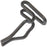 45520 Dorman HELP! Interior Door Panel Retainer Clip, Ford, 2pk