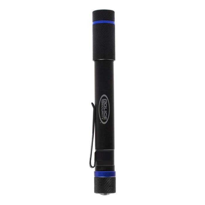 Police Security 270 Lumens Waterproof Aura Pen Light with Adjustable Brightness, Batteries Included, Black