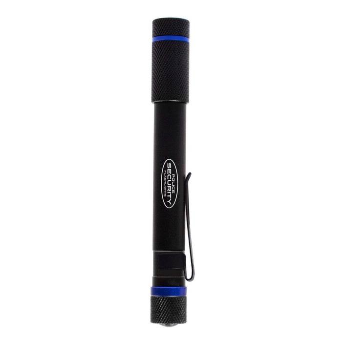 Police Security 270 Lumens Waterproof Aura Pen Light with Adjustable Brightness, Batteries Included, Black