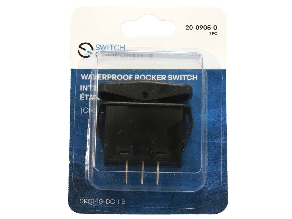 SRC11GDC1B Sealed Rocker (IP56) Flat  3P SPDT (ON)OFF(ON) (VDC)