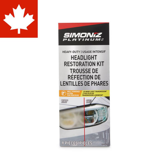 SIMONIZ Platinum Heavy Duty Headlight Restoration Kit