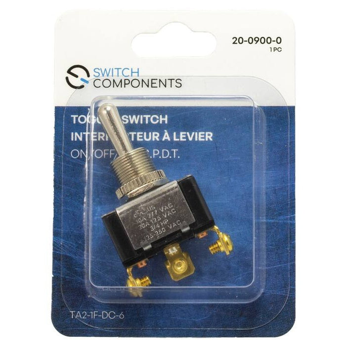 TA21FDC6 Toggle  3P SPDT ONOFFON, Screw (VDC)