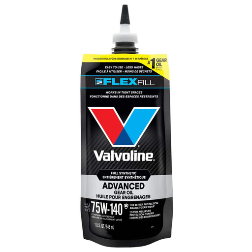Valvoline FlexFill Full Synthetic 75W-140 Gear Oil, 946-ml