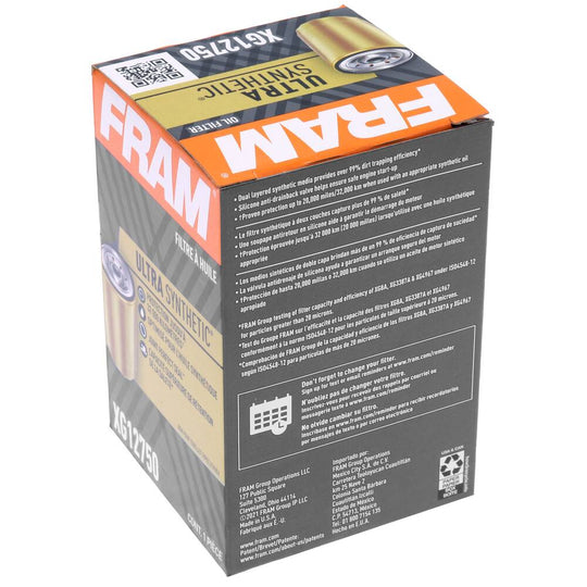 XG12750 FRAM Ultra Synthetic Oil Filter