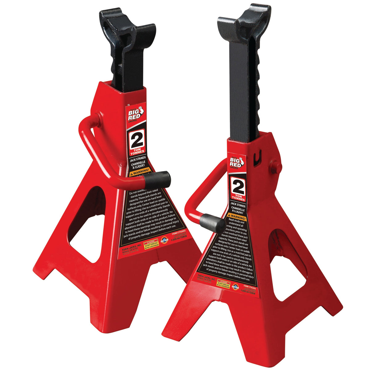 Big Red 2 Ton Axle Stands — Partsource