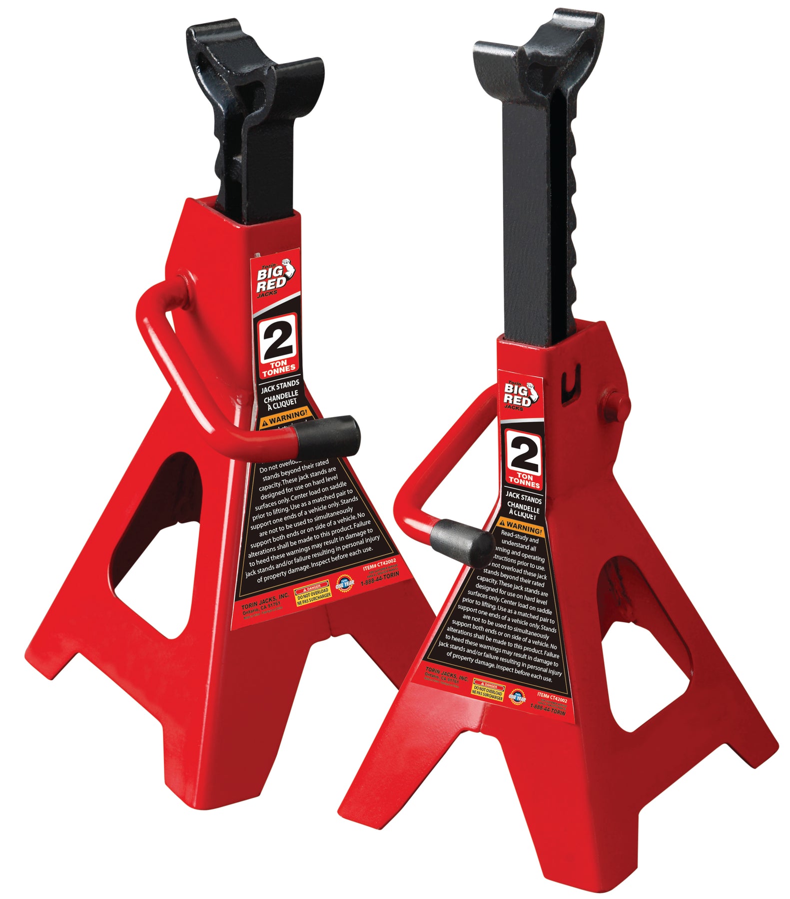 Big Red 2 Ton Axle Stands — Partsource