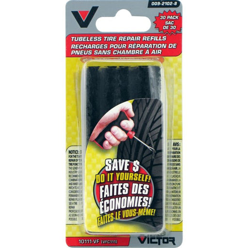 10111-VF Victor Tire Plug Refill, 30-pk