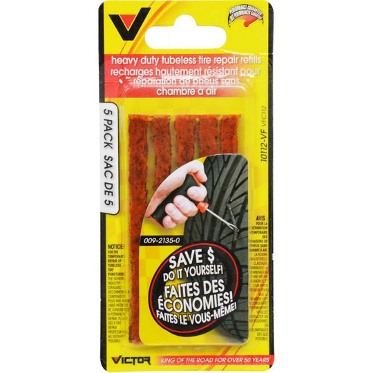 10112-VF Victor Heavy Duty Tire Repair Refills, 5-pk