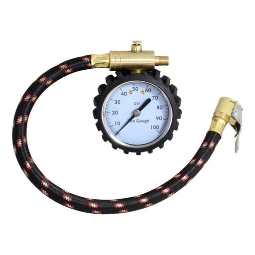 CW5115 Certified Heavy Duty Dial Tire Gauge 0-100 PSI