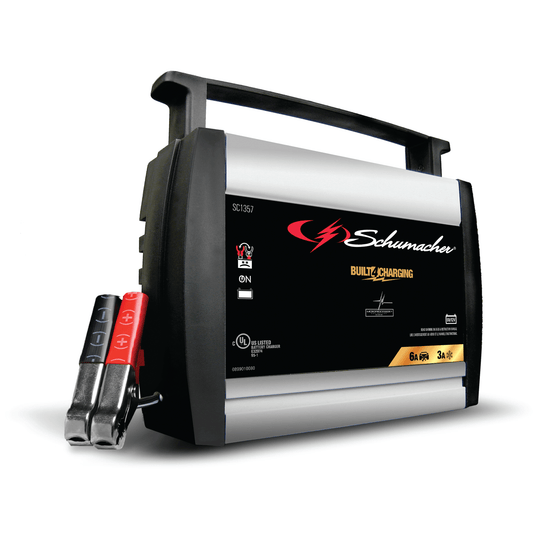 Schumacher SC1357 6/3A Charger and Maintainer 6/12V