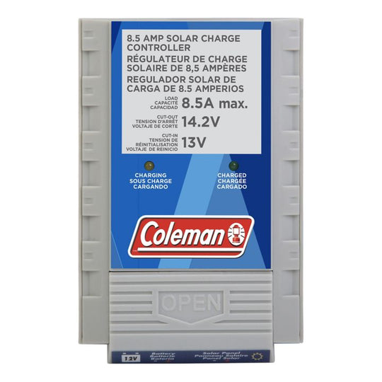 51814 Coleman 8.5 Amp, 12 Volt Solar Charge Controller