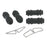 H5878 Carlson Disc Brake Hardware Kit, Rear