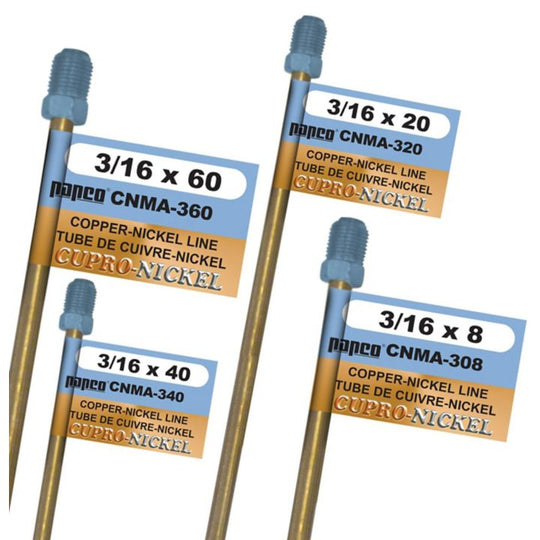 CNMA360 H. Paulin CNMA360 Nickel Brake Line, Japanese, 60 x 3/16-in