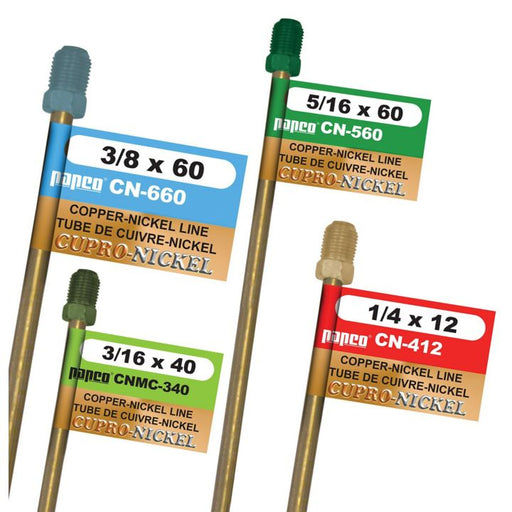CNMC340 H. Paulin CNMC340 Nickel Brake Line, European, 40 x 3/16-in