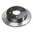 The C25467 ProSeries OE+ Brake Rotor with a metallic finish features multiple mounting holes.