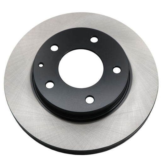 A C25274 ProSeries OE+ Brake Rotor with a combination of metallic and black finishes.