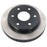 The C01812 ProSeries OE+ Brake Rotor is a silver and black car brake disc rotor with five holes around the center.